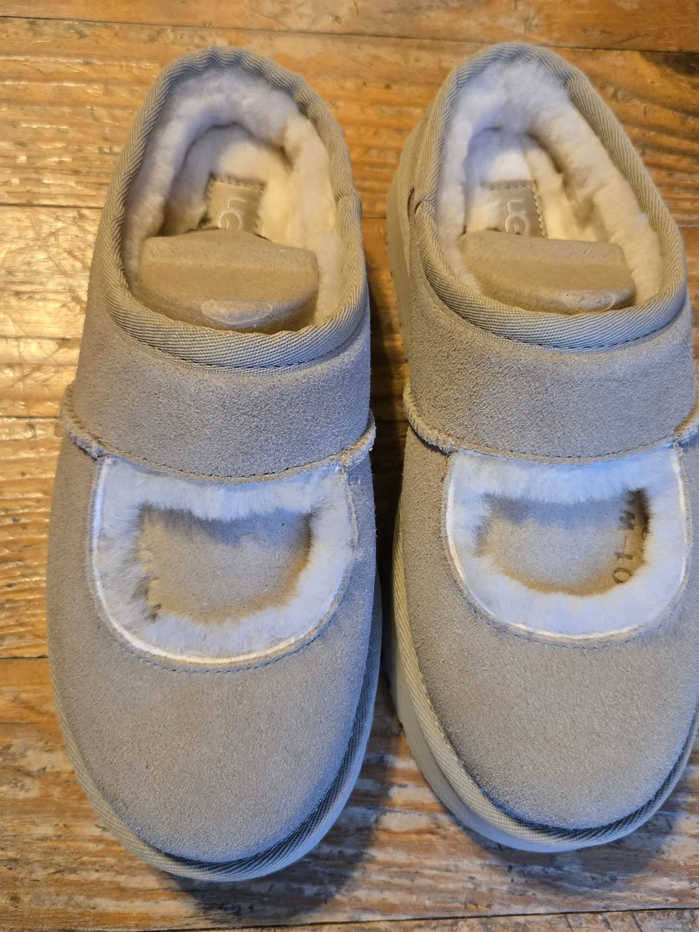 UGG Kids Tan Slip-On Slippers